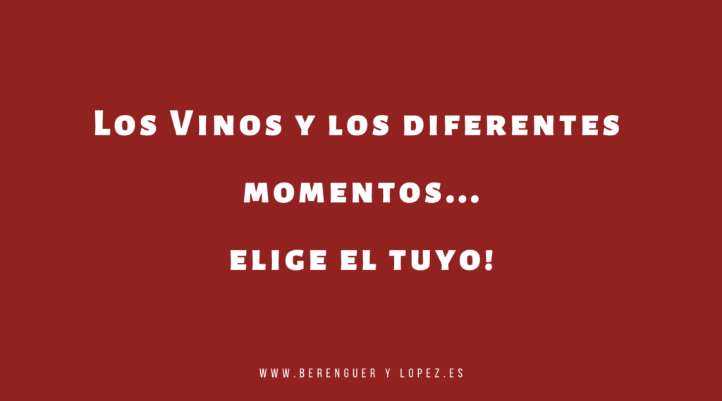 momentos para tomar vino.